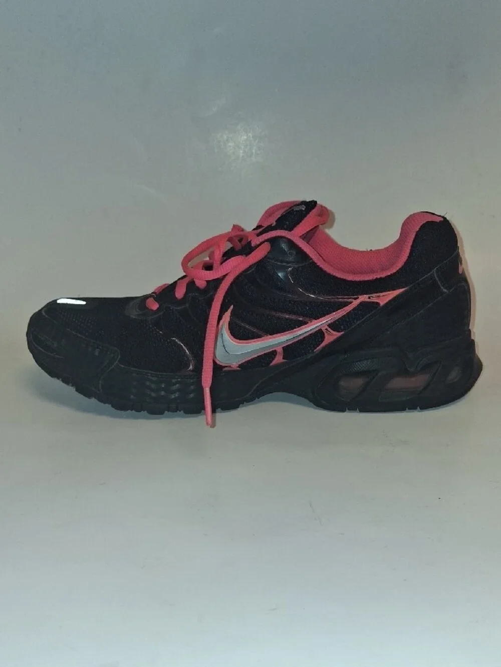 Nike Air Torch 4 Black and Pink Women's Athletic Running Shoe
